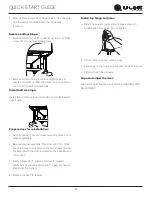 Preview for 12 page of U-Line Nugget Quick Start Manual