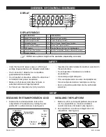 Preview for 2 page of U-Line OHAUS SCOUT H-5848 Manual