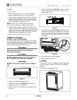 Preview for 10 page of U-Line Origins 1075BEVS00 Use And Care Manual