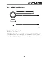 Preview for 19 page of U-Line Origins Series Service And Parts Manual