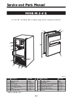 Preview for 62 page of U-Line Origins Series Service And Parts Manual