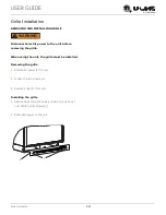 Preview for 12 page of U-Line Outdoor UOFZ124-SS01A User Manual & Service Manual