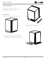 Preview for 14 page of U-Line Outdoor UOFZ124-SS01A User Manual & Service Manual