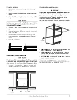 Preview for 3 page of U-Line Overlay Drawer Panel Preparation And Installation Manual