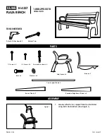 Предварительный просмотр 1 страницы U-Line PLAZA H-4337 Assembly Instructions