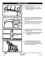 Предварительный просмотр 2 страницы U-Line PLAZA H-4337 Assembly Instructions