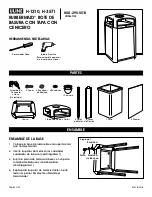 Preview for 4 page of U-Line RUBBERMAID H-1210 Manual