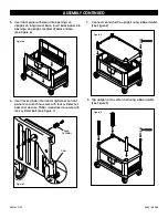 Preview for 3 page of U-Line RUBBERMAID H-2060 Assembly