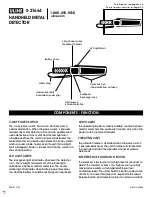 Предварительный просмотр 1 страницы U-Line S-21664 User Manual