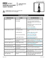 Preview for 1 page of U-Line SANITAIRE EON QUIET CLEAN H-7147 Manual