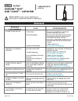 Preview for 3 page of U-Line SANITAIRE EON QUIET CLEAN H-7147 Manual