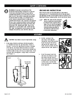 Preview for 2 page of U-Line SANITAIRE H-10152 Manual