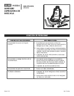 Preview for 2 page of U-Line Sanitaire H-2536 Manual