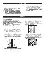 Preview for 12 page of U-Line Sanitaire H-2549 Manual