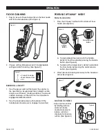 Предварительный просмотр 2 страницы U-Line Shark Navigator Lift-AWAY H-8831 Quick Start Manual