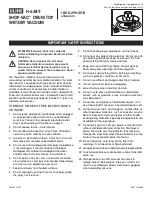 Preview for 1 page of U-Line SHOP-VAC H-6489 Manual