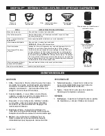 Preview for 29 page of U-Line SHOP-VAC H-8097 Manual