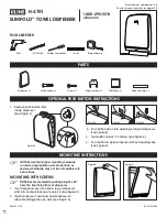 Preview for 1 page of U-Line SLIMFOLD H-4701 Manual