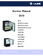 Предварительный просмотр 1 страницы U-Line SP 18 Service Manual