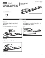 Preview for 1 page of U-Line SWINGLINE H-3067 Quick Start Manual