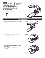 Предварительный просмотр 3 страницы U-Line SWINGLINE LIGHT TOUCH H-2323 Operating Instructions Manual