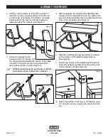 Preview for 2 page of U-Line The Big Eight Table H-5946 Installation Manual