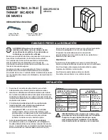 Preview for 5 page of U-Line THINAIR H-7860 Manual