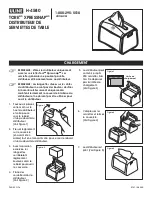 Preview for 5 page of U-Line TORK XPRESSNAP H-4580 Instruction Manual