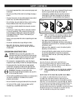 Preview for 2 page of U-Line TORNADO DELUXE HEPA VACUUM Manual