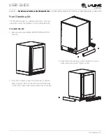 Предварительный просмотр 19 страницы U-Line U-1024RS-00A User Manual & Service Manual