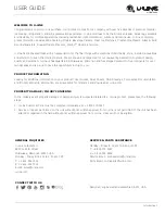 Preview for 3 page of U-Line U-1215ROD User Manual & Service Manual