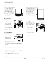 Preview for 15 page of U-Line U-1224DWRSOD-00A User Manual & Service Manual