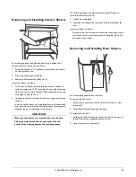 Предварительный просмотр 15 страницы U-Line U-2175BEVCOL-00 Use And Care Manual