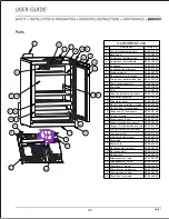 Предварительный просмотр 47 страницы U-Line U-2224BEVINT-00A User Manual & Service Manual