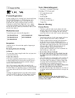 Preview for 4 page of U-Line U-2275DWRCOL-00 Installation Manual