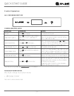 Предварительный просмотр 14 страницы U-Line U-29RW-15A Quick Start Manual