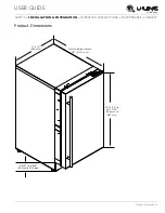 Preview for 9 page of U-Line U-3018CLR User Manual & Service Manual