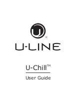 U-Line U-Chill User Manual предпросмотр