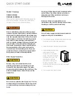 Preview for 6 page of U-Line U-CLR1215B-00A Quick Start Manual