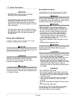 Предварительный просмотр 4 страницы U-Line U-CO2175FB-00 Use And Care Manual