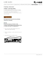 Предварительный просмотр 38 страницы U-Line U2218BEVS13A User Manual & Service Manual