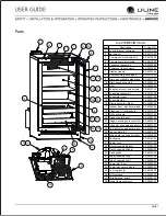 Предварительный просмотр 47 страницы U-Line U2218BEVS13A User Manual & Service Manual