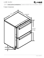 Preview for 9 page of U-Line U2224DWRINT00A User Manual & Service Manual