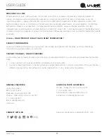 Preview for 3 page of U-Line UCBR552-SS01A User Manual & Service Manual