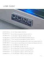 U-Line UCFZ553-SS71A User Manual предпросмотр