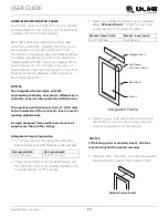 Предварительный просмотр 13 страницы U-Line UHBD524 User Manual & Service Manual