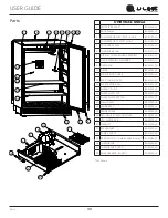 Предварительный просмотр 30 страницы U-Line UHBD524IS01A User Manual & Service Manual