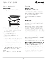 Preview for 11 page of U-Line UHBV024SG01A Quick Start Manual