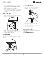 Preview for 15 page of U-Line UHBV124 User Manual & Service Manual