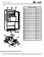 Preview for 31 page of U-Line UHCR115IS01B User Manual & Service Manual